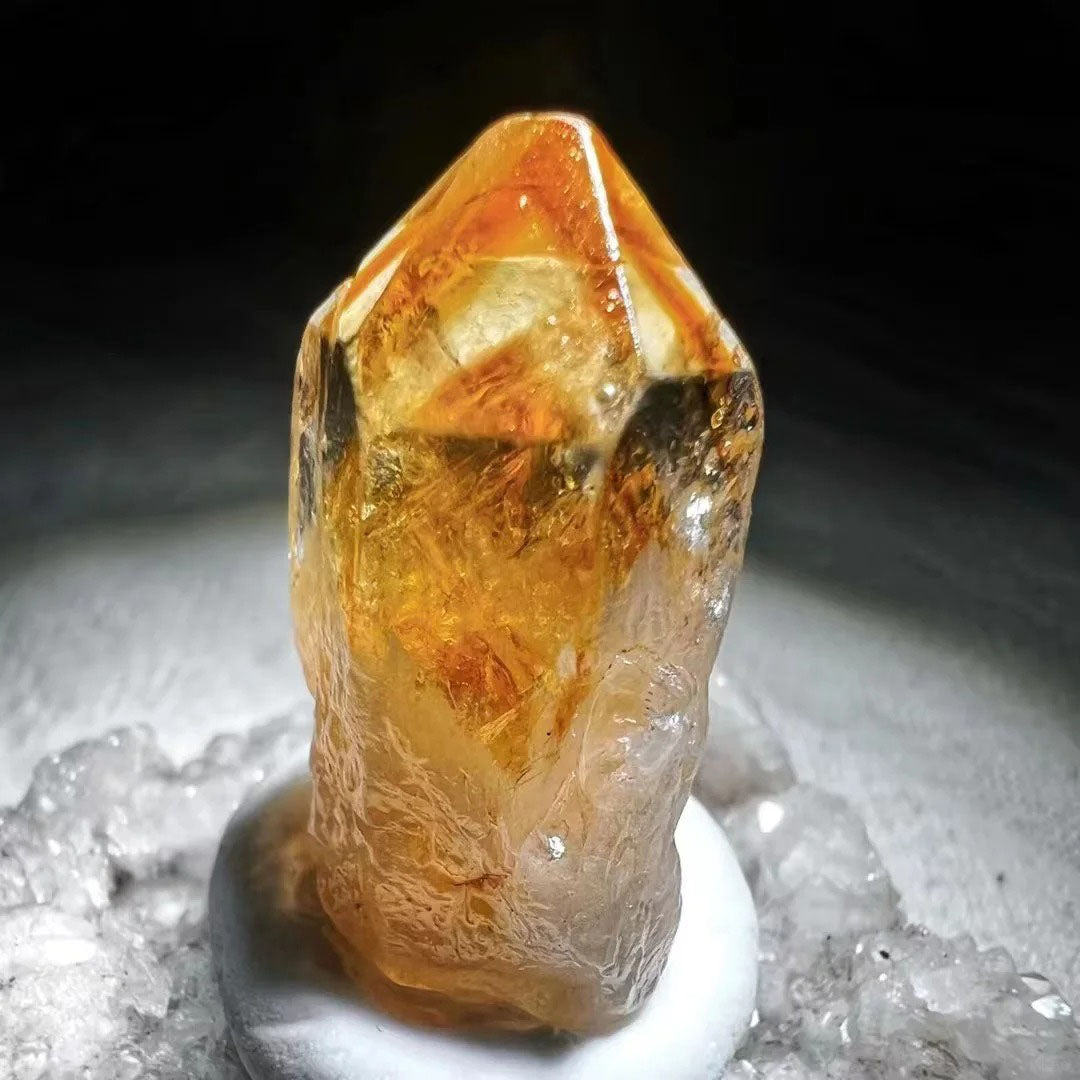 Solar Spire - Raw Citrine Crystal