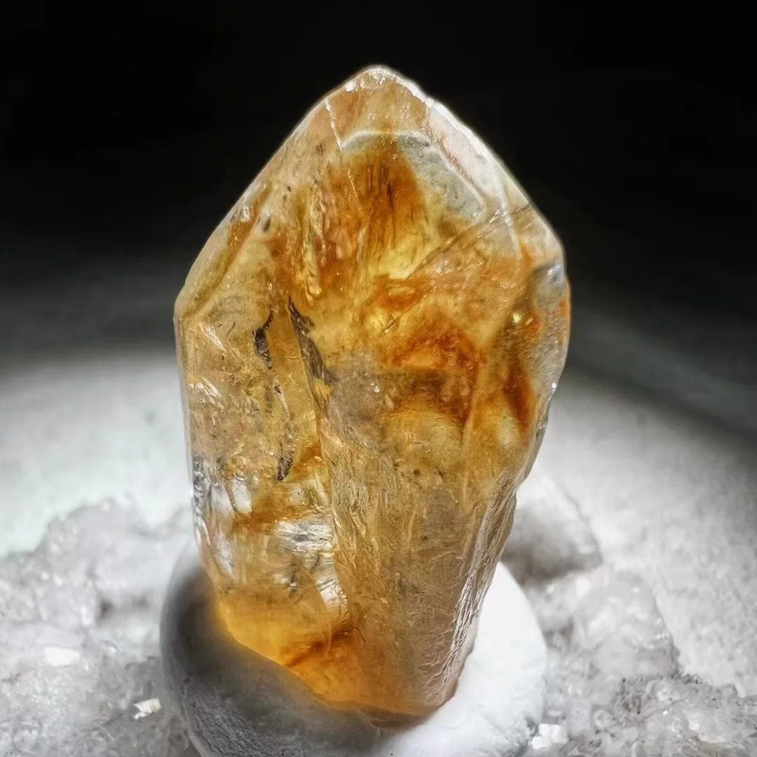 Solar Spire - Raw Citrine Crystal
