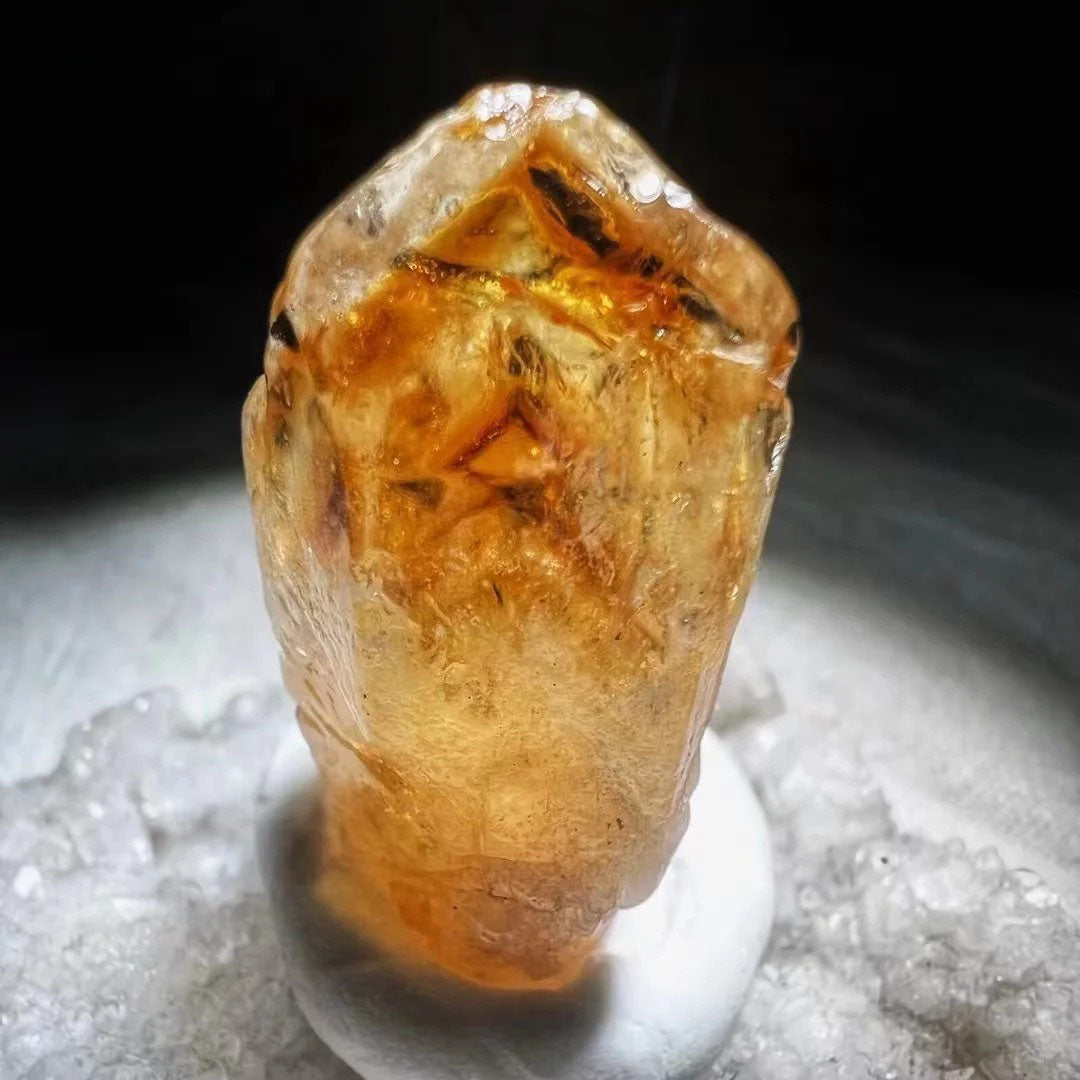 Solar Spire - Raw Citrine Crystal